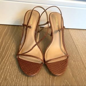Like New Express Strappy Heel